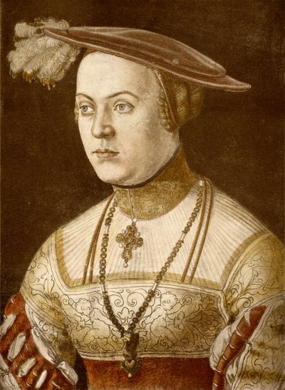 Duchess Marie of Baden by Hans Sebald Beham